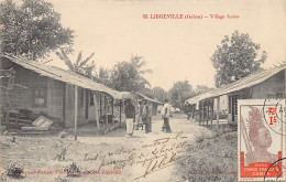 Delcampe - Gabon - LIBREVILLE - Village Azoua - Ed. Demba N'Diaye 32 - Gabun
