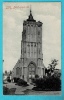 Delcampe - * Ieper - Ypres (West Vlaanderen) * (Editeur Albert Sugg, Série 12, Nr 39) église Saint Jacques, Sint Jacobs Kerk, Old - Ieper