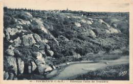Delcampe - [-5%] FRANCE - Ploumanac H - Pittoresque Vallon Des Traouïéros - Chapelle - Rocher - Edit GABY - Carte Postale Ancienne - Ploumanac'h