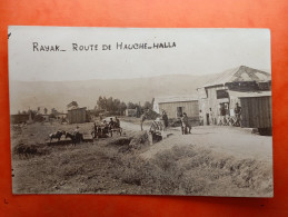 Delcampe - CPA. LIBAN.  RAYAK. Route De Hauche - Halla.  (Bt-16.b.001) - Libanon
