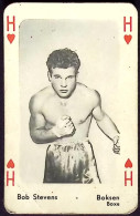 Delcampe - Boxe, Bob Stevens, Maple Leaf (size 6,5cm X 8,8cm) - Autres & Non Classés