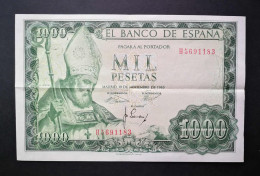 Delcampe - Spain 1000 Pesetas 1965 VF - 1000 Pesetas