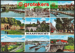 Delcampe - MAASTRICHT 9-luik Verzonden 1972 > Mariembourg/Belgie - Maastricht