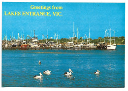 Delcampe - GREETINGS FROM LAKES ENTRANCE.- VICTORIA / AUSTRALIA - Sonstige & Ohne Zuordnung