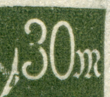 Delcampe - 243I Freimarke Arbeiter 30 Mark Mit PLF I Gebrochene 3 Der 30, Feld 8, ** / MNH - Errors & Oddities