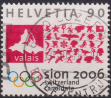 Delcampe - 1998 Schweiz ⵙ Zum: 939, Mi: 1639, Olymiade 2006 - Gebraucht