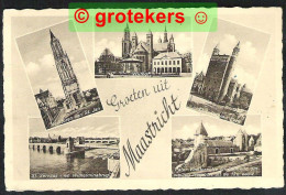 Delcampe - MAASTRICHT Groeten Uit 5-luik Ca 1938 - Maastricht