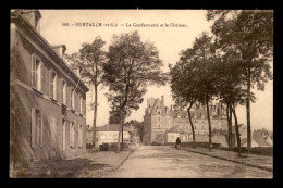 Delcampe - 49 - DURTAL - LA GENDARMERIE ET LE CHATEAU - VOIR L'ETAT - Durtal