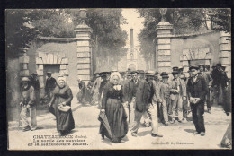 Delcampe - 36 CHATEAUROUX - La Sortie Des Ouvriers De La Manufacture  Balem - Chateauroux