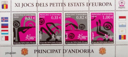 Delcampe - Andorra (French Post) 2005, Sport, MNH S/S - Ungebraucht