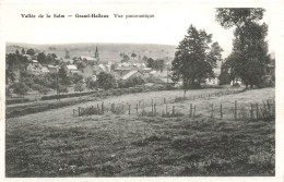 Delcampe - [-20%] BELGIQUE - Grand Halleux - Vallée De La Salm - Panorama - église - Route - Edit A Drouguet - Carte Postale Ancien - Vielsalm