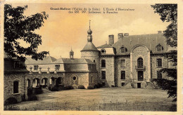 Delcampe - [-20%] BELGIQUE - Grand Halleux - Vallée De La Salm - Ecole DHorticulture - Farnière - Cour - Porte - Carte Postale - Vielsalm