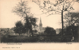 Delcampe - [-20%] BELGIQUE - Fontaine LEvêque - Paysage - Rural - Eglise - Tour - Clocher - Bois - Ed Nels - Carte Postale Anc - Fontaine-l'Evêque