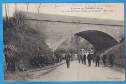 Delcampe - CPA OISE (60) - ENVIRONS DE FORMERIE - UN PONT DONT NOS POILUS ONT LA GARDE - CACHET "5° REGIMENT DU GENIE - 27° Cie" - Formerie