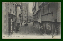 Delcampe - CPA (29) MORLAIX Rue Basse , Non écrite TB LL. Ed. Lemarchand Fils - Morlaix