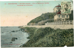 Delcampe - COCHINCHINE - CAP SAINT JACQUES - VILLA Du GOUVERNEUR GENERAL - PROMENADE De La CORNICHE - - Vietnam