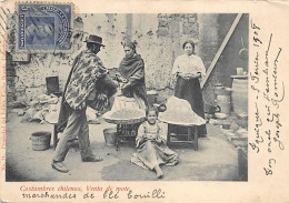 Delcampe - Chile - Costumbres Chilenas - Venta De Mote - Ed. Carlos Brandt 34 - Chile