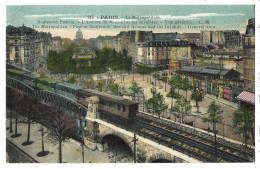 Delcampe - 75 Paris 75007 - Le Metropolitain- Boulevard Pasteur - Paris (07)