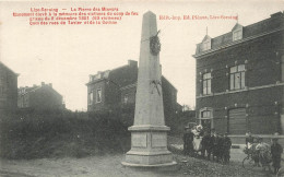 Delcampe - [-15%] BELGIQUE - Lize Seraing - La Pierre Des Mineurs - Monument élevé à La Mémoire Des Victimes - Carte Postale Ancien - Seraing