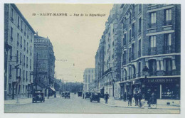 Delcampe - Saint Mandé, Rue De La République - Saint Mande