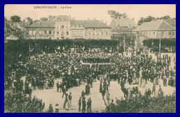 Delcampe - LONGWY HAUT * LA PLACE - UNE FÊTE PLACE D'ARMES - GROSSE ANIMATION - ANIMÉE - Longwy