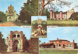 Delcampe - [-15%] FRANCE - Pibrac - Pèlerinage De Sainte GERMAINE De Pibrac - Eglise Paroissiale - Le Château - Carte Postale - Pibrac