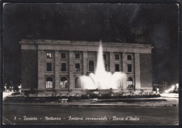 Delcampe - Taranto - Notturra - Fontana Orramentale - Banco D'italia - Taranto