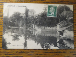 Delcampe - ARGENTAN, ORNE, VUE SUR L'ORNE, CPA - Argentan