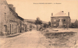 Delcampe - [-15%] BELGIQUE - Frasnes Lez Couvin - Entrée - Le Monument - Carte Postale Ancienne - Philippeville
