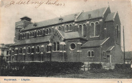 Delcampe - [-10%] BELGIQUE - Ruisbroek - église - Religion - Lieu De Prière - Façade - Oblit En 1906 - Carte Postale Ancienne - Sint-Pieters-Leeuw