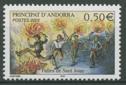 Andorra (frz.) 2003 Sonnenwendfeier 602 Postfrisch - Ungebraucht