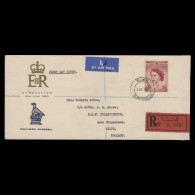 Delcampe - Southern Rhodesia 1953 (FDC) 2s6d Coronation, RUWA - Zuid-Rhodesië (...-1964)
