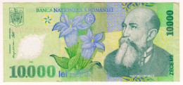 Delcampe - 2000 Romania 10000 3553090 Polymer Money Banknotes Currency - Roumanie