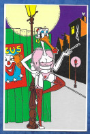 Delcampe - CPM Humour Illustrateur Marcel De Jong - Street Postitute - Canette Humanisée Bas Porte Jarretelle Fume Cigarette  10/15 - Humor
