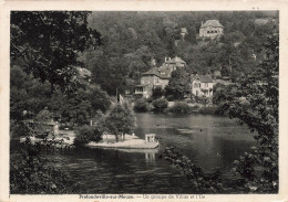 Delcampe - [-15%] BELGIQUE - Profondeville Sur Meuse - Un Groupe De Villas Et LIle - Ed. Ferdinand Henry - Vue Densemble - Profondeville