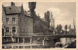 Delcampe - [-25%] BELGIQUE - Aarschot - Point Haut - Bâtiment Près Du Lac - Ponton - Carte Postale Ancienne - Aarschot