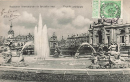 Delcampe - [-25%] BELGIQUE - Bruxelles - Exposition Internationale De 1910 - Façade Principale - Carte Postale Ancienne - Mostre Universali