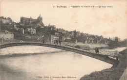 Delcampe - [-25%] FRANCE - Le Mans - Passerelle Du Moulin DEnfer Et Vieux Mans - Carte Postale Ancienne - Le Mans