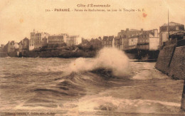 Delcampe - [-25%] FRANCE - Paramé - Pointe De Rochebonne, Un Jour De Tempête - GF - Carte Postale Ancienne - Parame