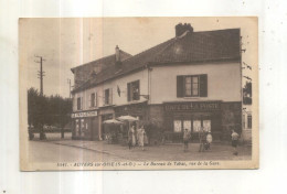 Delcampe - 5541. Auvers Sur Oise, Le Bureau De Tabac, Rue De La Gare - Auvers Sur Oise