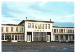 Delcampe - GERMANY: Old Cologne Airport , Postcard - Aerodrome