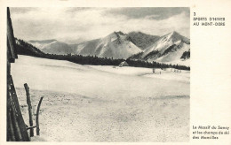 Delcampe - [-25%] FRANCE - Le Mont Dore - Le Massif Du Sancy Et Les Champs De Ski Des Mancilles - Carte Postale - Le Mont Dore