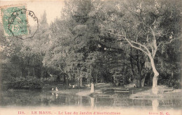 Delcampe - [-25%] FRANCE - Le Mans - Le Lac Du Jardin DHorticulture - Carte Postale Ancienne - Le Mans