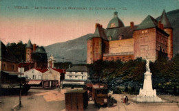 Delcampe - L3108 - VIZILLE - D38 - Le Château Et Le Monument Du Centenaire - Vizille