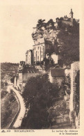 Delcampe - [-25%] FRANCE - Rocamadour - La Rocher Du Château Et Le Sanctuaire - Carte Postale Ancienne - Rocamadour
