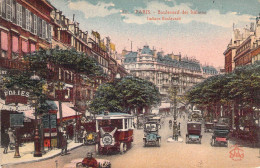 Delcampe - [-45%] FRANCE - 75 - PARIS - Boulevard Des Italiens - Voiture - Carte Postale Ancienne - Sonstige & Ohne Zuordnung