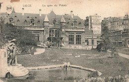 Delcampe - [-20%] BELGIQUE - Liège - La Gare Du Palais - Carte Postale Ancienne - Liege