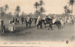 Delcampe - [-20%] ALGERIE - Scènes Et Types - Des Cavaliers Arabes - LL. - Carte Postale Ancienne - Scenes