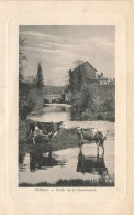 Delcampe - [-20%] FRANCE - Bernay - Vallée De La Charentonne - Vaches Traversant Une Rivière  - Carte Postale Ancienne - Bernay