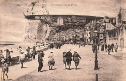 Delcampe - [-20%] FRANCE - Mers Les Bains - Lesplanade De La Plage- Carte Postale Ancienne - Mers Les Bains